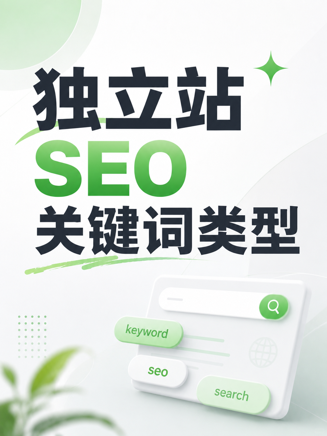 独立站seo关键词类型